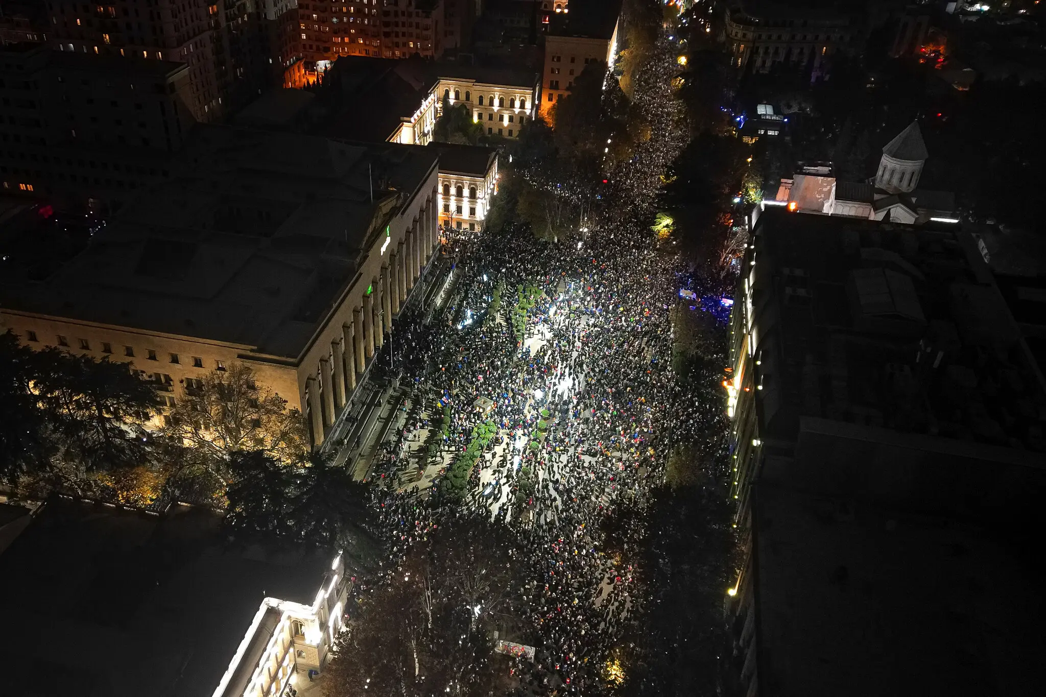 Ще одна насильницька ніч у Тбілісі